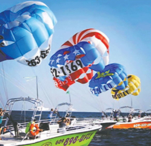 parasailers